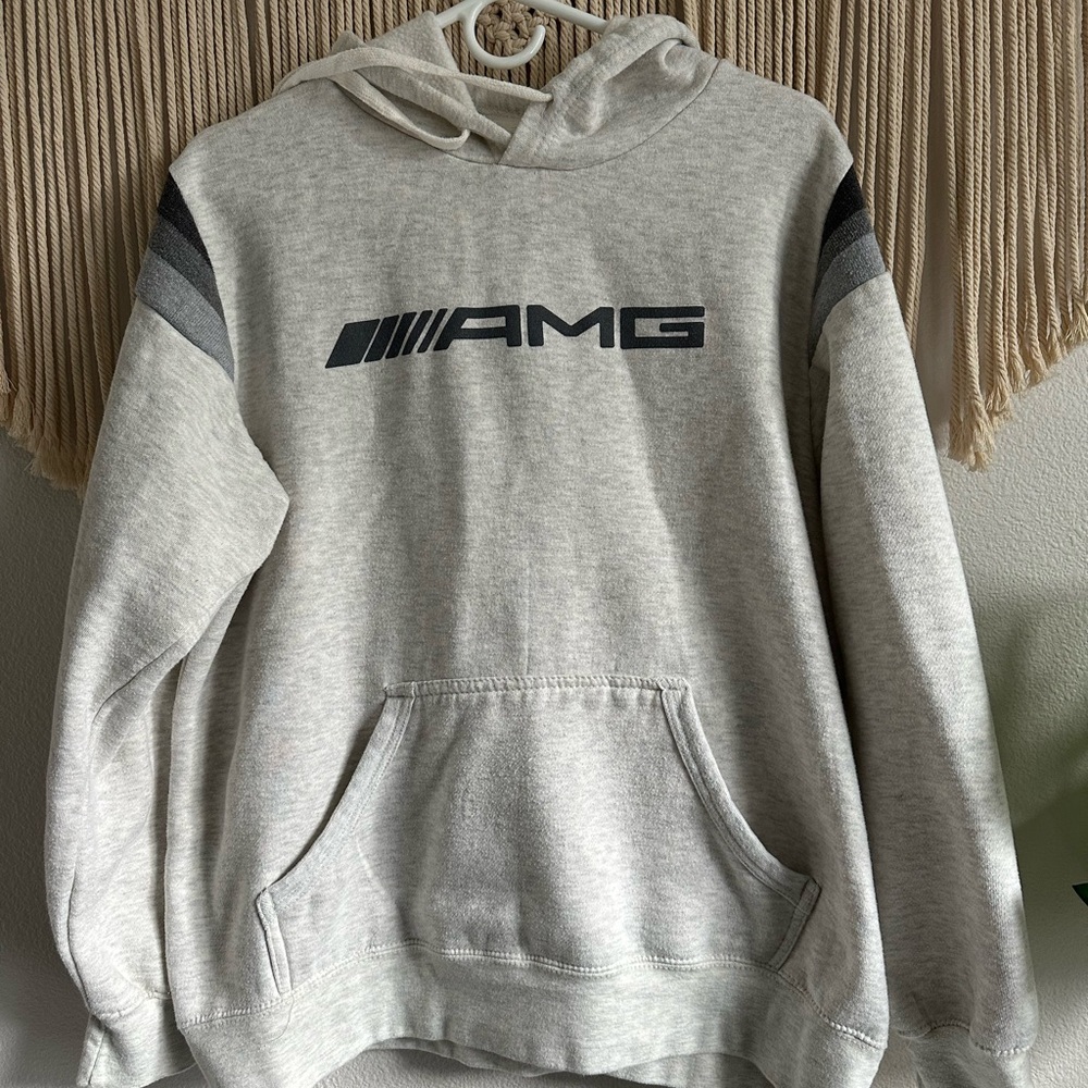 Authentic Mercedes AMG Petronas Light Gray Oatmeal Hoodie XL